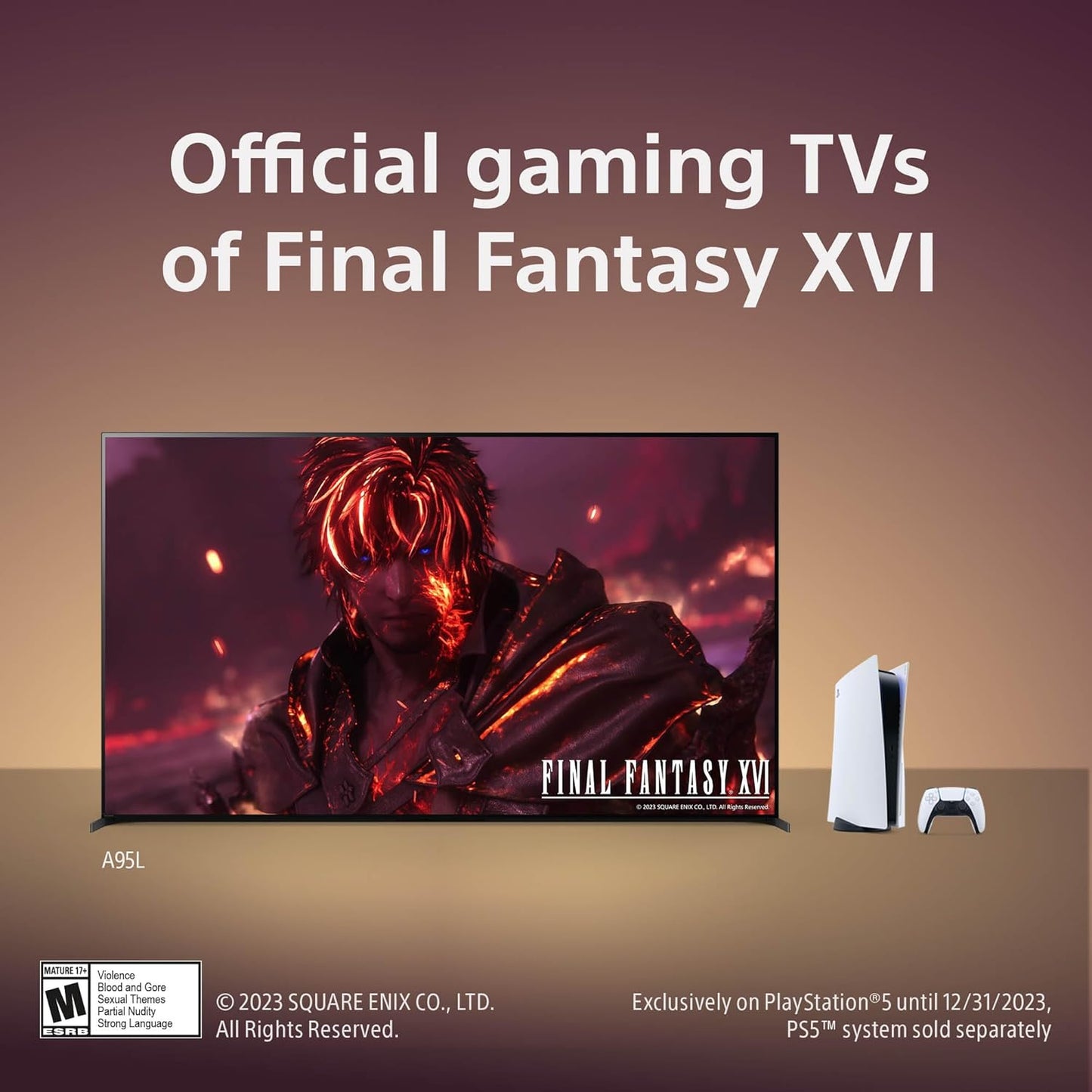 Sony QD-OLED 65 inch BRAVIA XR A95L Series 4K Ultra HD TV: Smart Google TV with Dolby Vision HDR and Exclusive Gaming Features for The PlayStation® 5 XR65A95L- Latest Model,Black