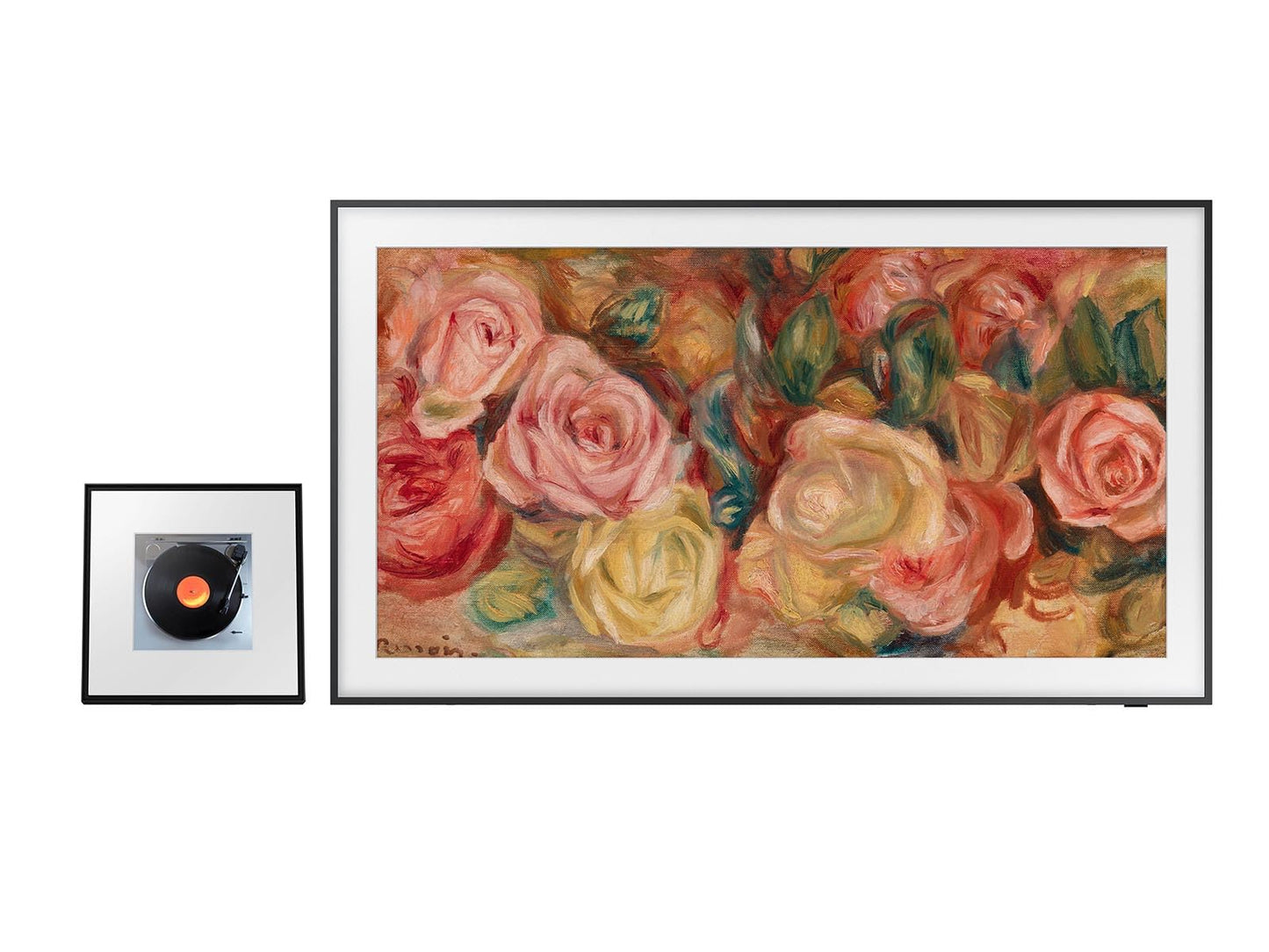 Samsung 85-Inch Class QLED 4K LS03D The Frame Series Quantum HDR Smart TV w/Dolby Atmos, Art Mode, Anti-Reflection, Customizable Frame, Slim Fit Wall Mount with Alexa Built-in (QN85LS03D, 2024 Model)
