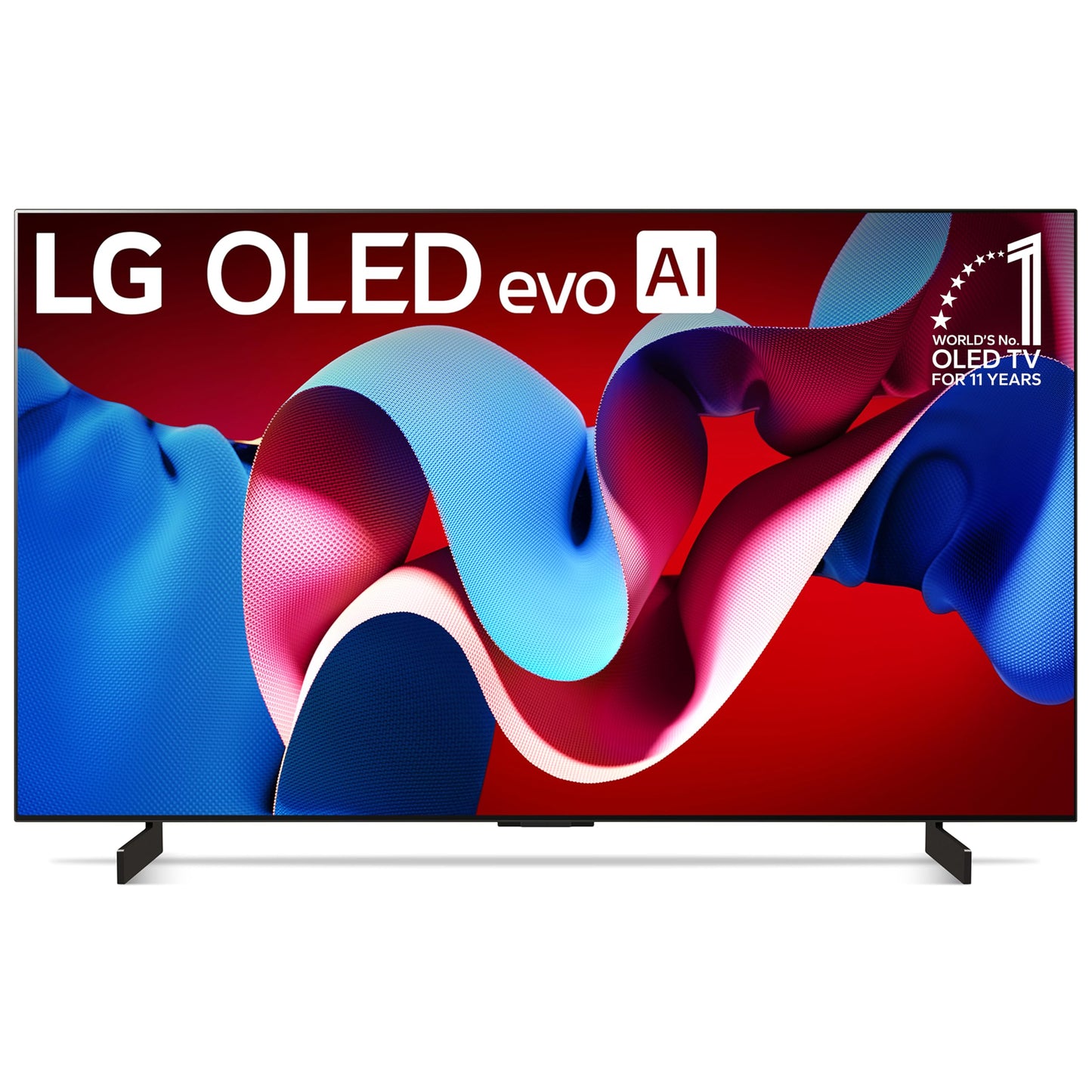 LG 77-Inch Class OLED evo C4 Series Smart TV 4K Processor Flat Screen with Magic Remote AI-Powered with Alexa Built-in (OLED77C4PUA, 2024)