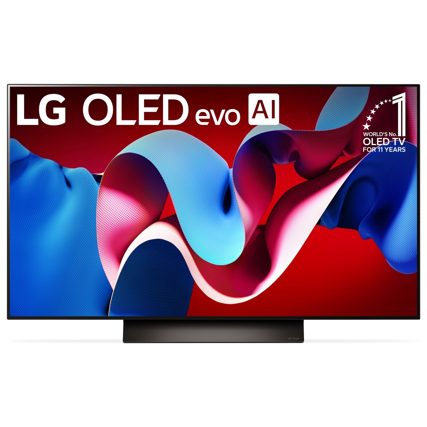 LG 77-Inch Class OLED evo C4 Series Smart TV 4K Processor Flat Screen with Magic Remote AI-Powered with Alexa Built-in (OLED77C4PUA, 2024)