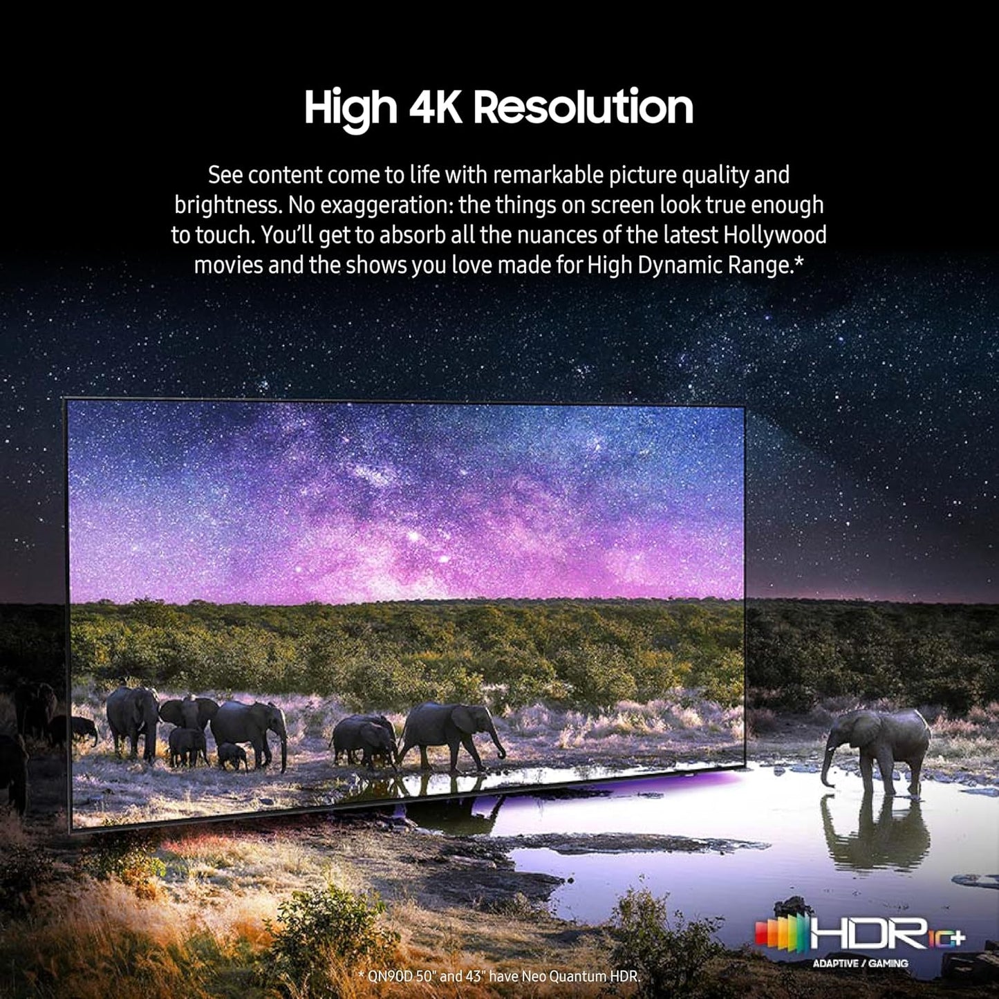 Samsung 85-Inch Class Neo QLED 4K QN90D Series Mini LED, Neo Quantum HDR+ Smart TV w/Dolby Atmos, Object Tracking Sound+, Motion Xcelerator, Real Depth Enhancer Pro, Alexa Built-in (QN85QN90D, 2024)