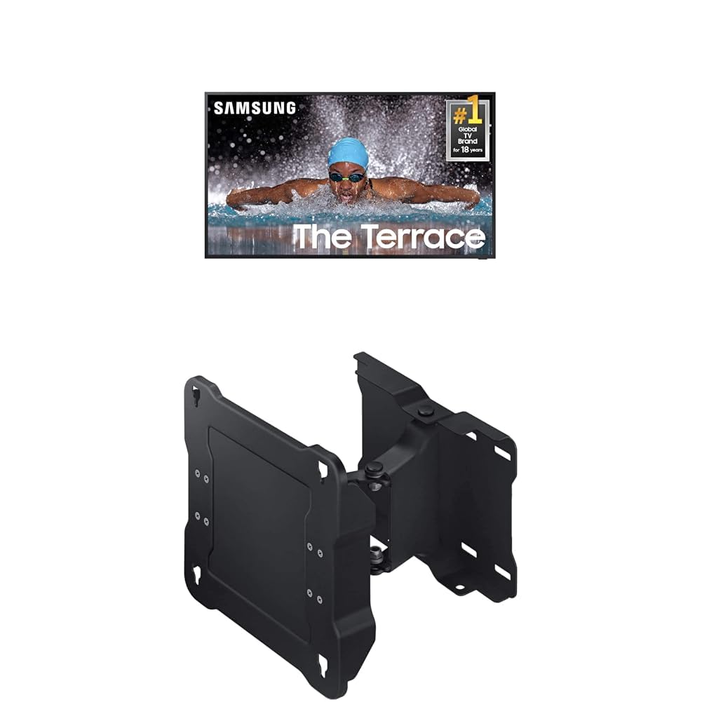 Samsung 55-Inch Class Neo QLED 4K The Terrace Partial Sun, Quantum HDR+, Dolby Atmos, Wide Viewing Angle, Weather Resistant, Anti-Glare Outdoor Smart TV w/Alexa Built-in, (QN55LST7DAFXZA, 2024 Model)