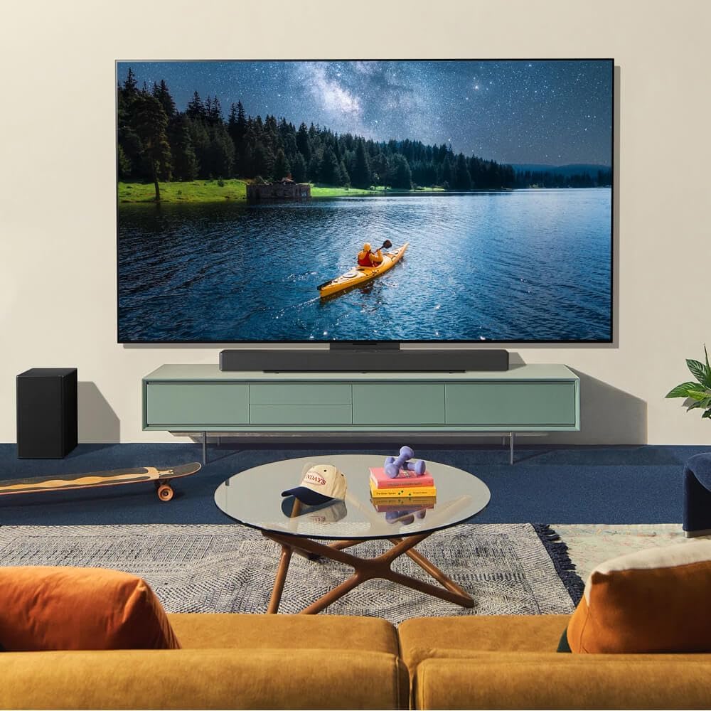LG 77-Inch Class OLED evo C4 Series Smart TV 4K Processor Flat Screen with Magic Remote AI-Powered with Alexa Built-in (OLED77C4PUA, 2024) (Renewed)