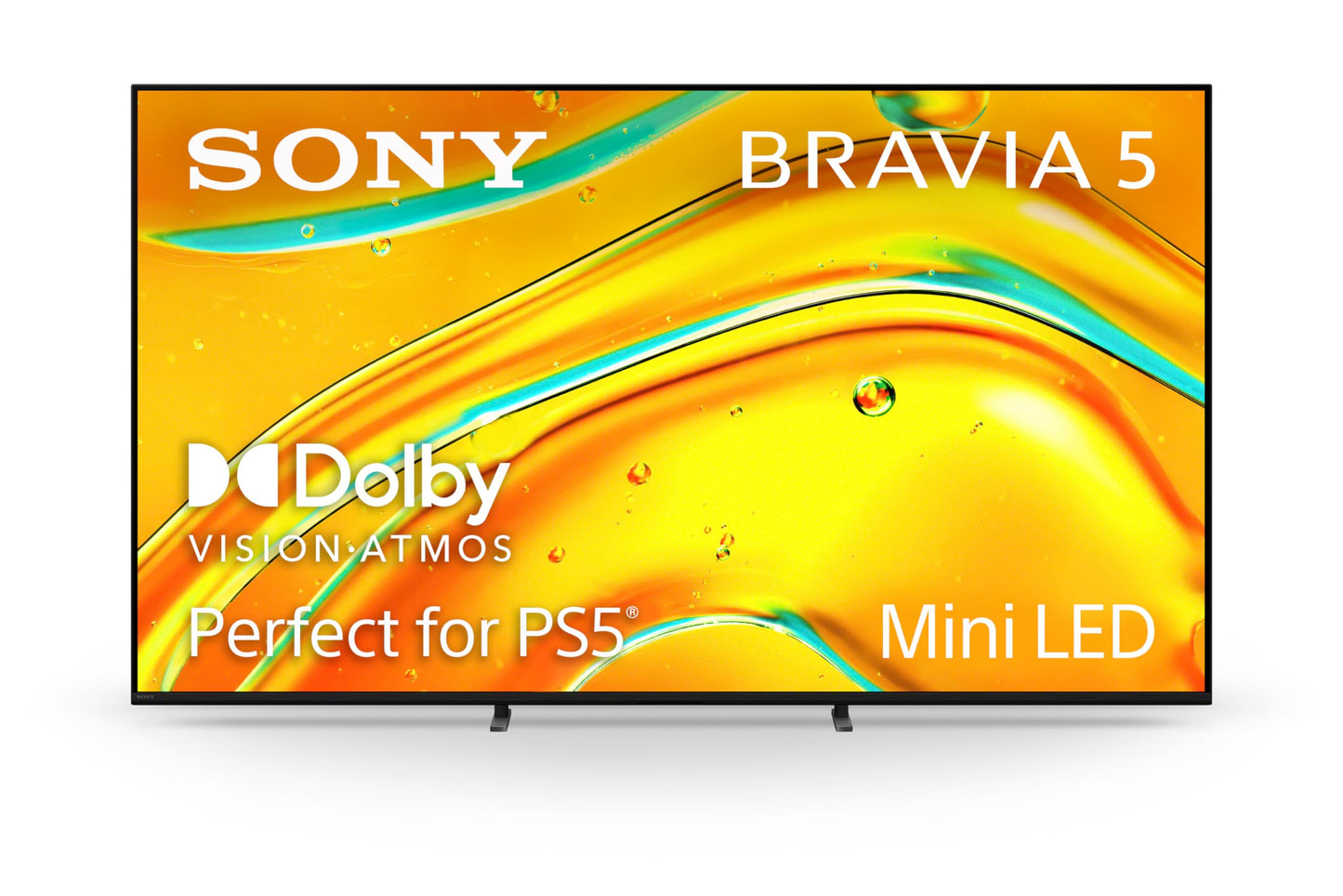 Sony BRAVIA 5 85 Inch TV, Mini LED, 4K Smart Google TV, XR Processor with AI Technology,120hz Television with Dolby Vision/Atmos, Exclusive Features for PlayStation®5, K-85XR50, 2025 Model