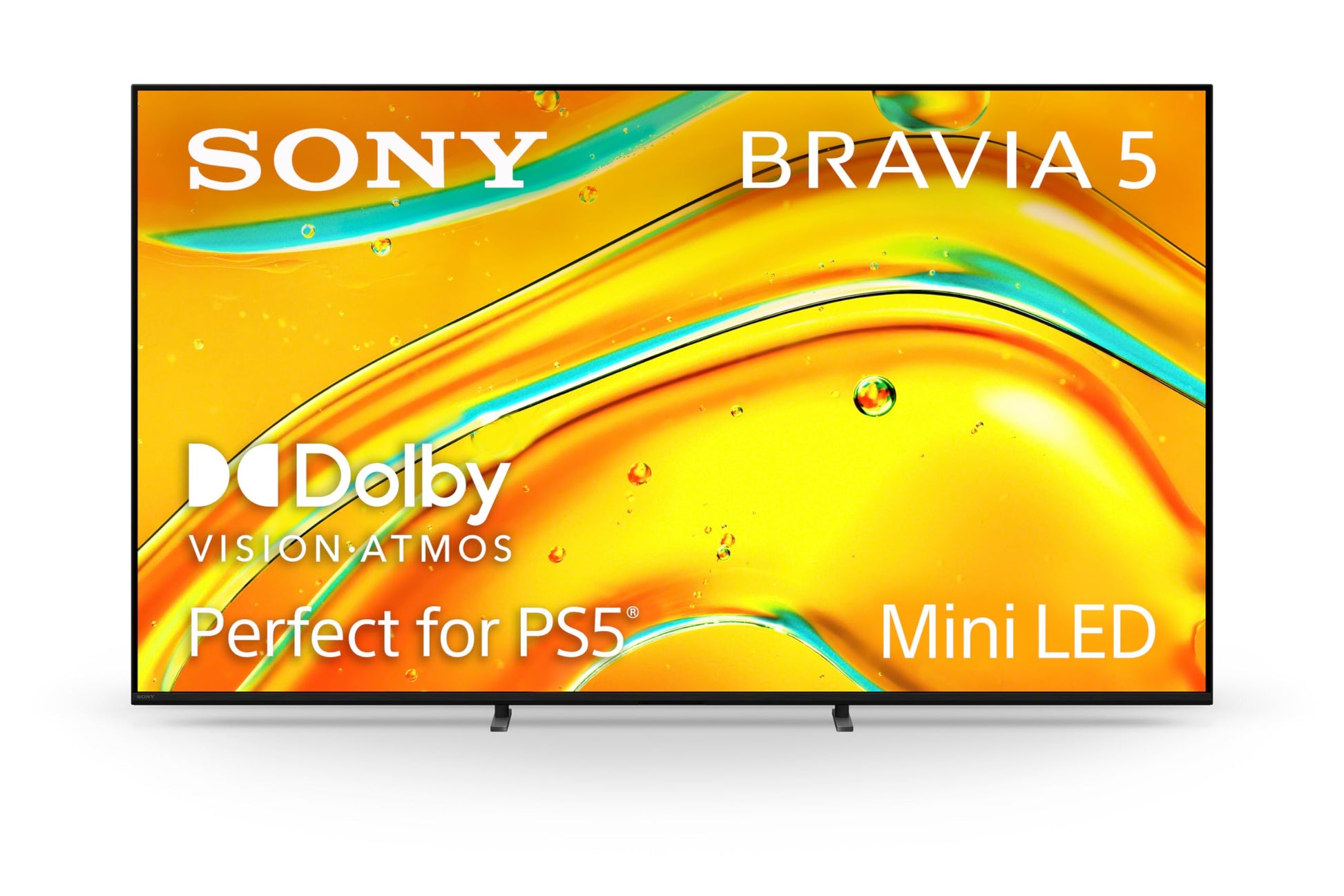 Sony BRAVIA 5 85 Inch TV, Mini LED, 4K Smart Google TV, XR Processor with AI Technology,120hz Television with Dolby Vision/Atmos, Exclusive Features for PlayStation®5, K-85XR50, 2025 Model