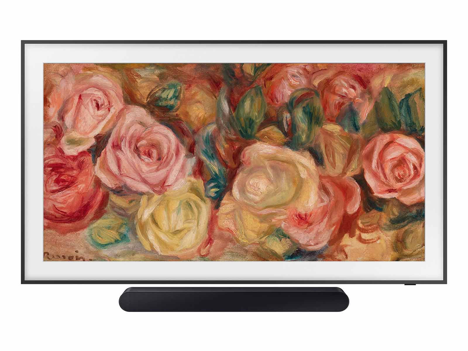Samsung 85-Inch Class QLED 4K LS03D The Frame Series Quantum HDR Smart TV w/Dolby Atmos, Art Mode, Anti-Reflection, Customizable Frame, Slim Fit Wall Mount with Alexa Built-in (QN85LS03D, 2024 Model)
