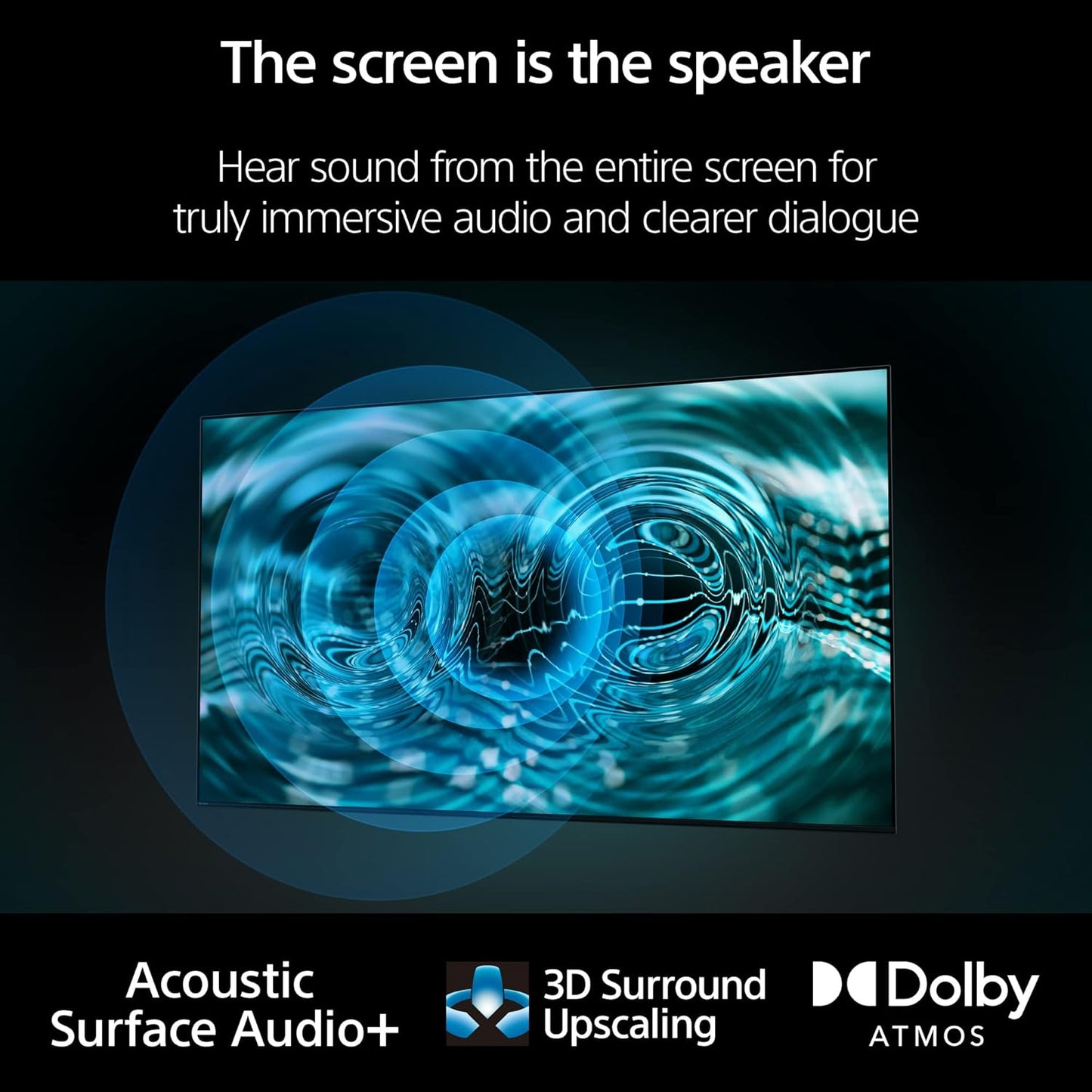 Sony QD-OLED 65 inch BRAVIA XR A95L Series 4K Ultra HD TV: Smart Google TV with Dolby Vision HDR and Exclusive Gaming Features for The PlayStation® 5 XR65A95L- Latest Model,Black