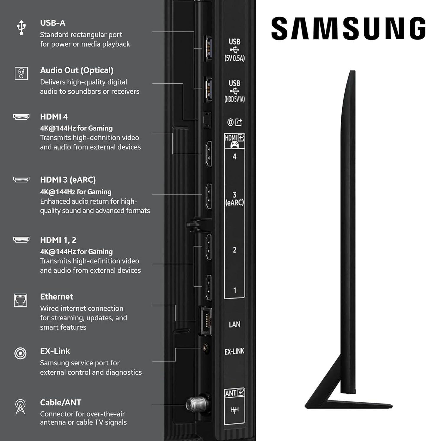 Samsung 85-Inch Class Neo QLED 4K QN80F Series, Vision AI, Mini LED Smart TV (2025 Model, 85QN80F) Neo Quantum HDR, Object Tracking Sound Lite w/Dolby Atmos, NQ4 AI Gen2 Processor, Alexa Built-in