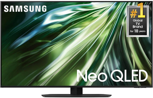 Samsung 85-Inch Class Neo QLED 4K QN90D Series Mini LED, Neo Quantum HDR+ Smart TV w/Dolby Atmos, Object Tracking Sound+, Motion Xcelerator, Real Depth Enhancer Pro, Alexa Built-in (QN85QN90D, 2024)