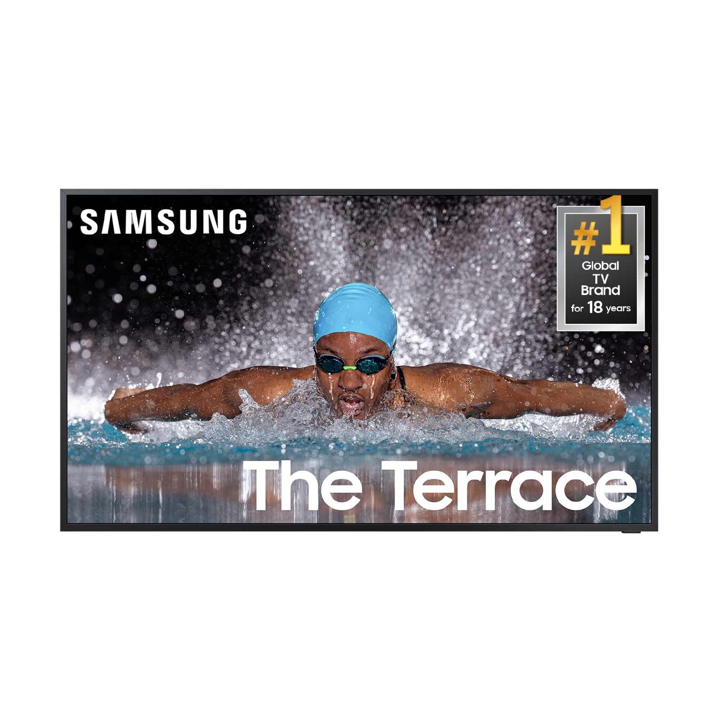 Samsung 55-Inch Class Neo QLED 4K The Terrace Partial Sun, Quantum HDR+, Dolby Atmos, Wide Viewing Angle, Weather Resistant, Anti-Glare Outdoor Smart TV w/Alexa Built-in, (QN55LST7DAFXZA, 2024 Model)
