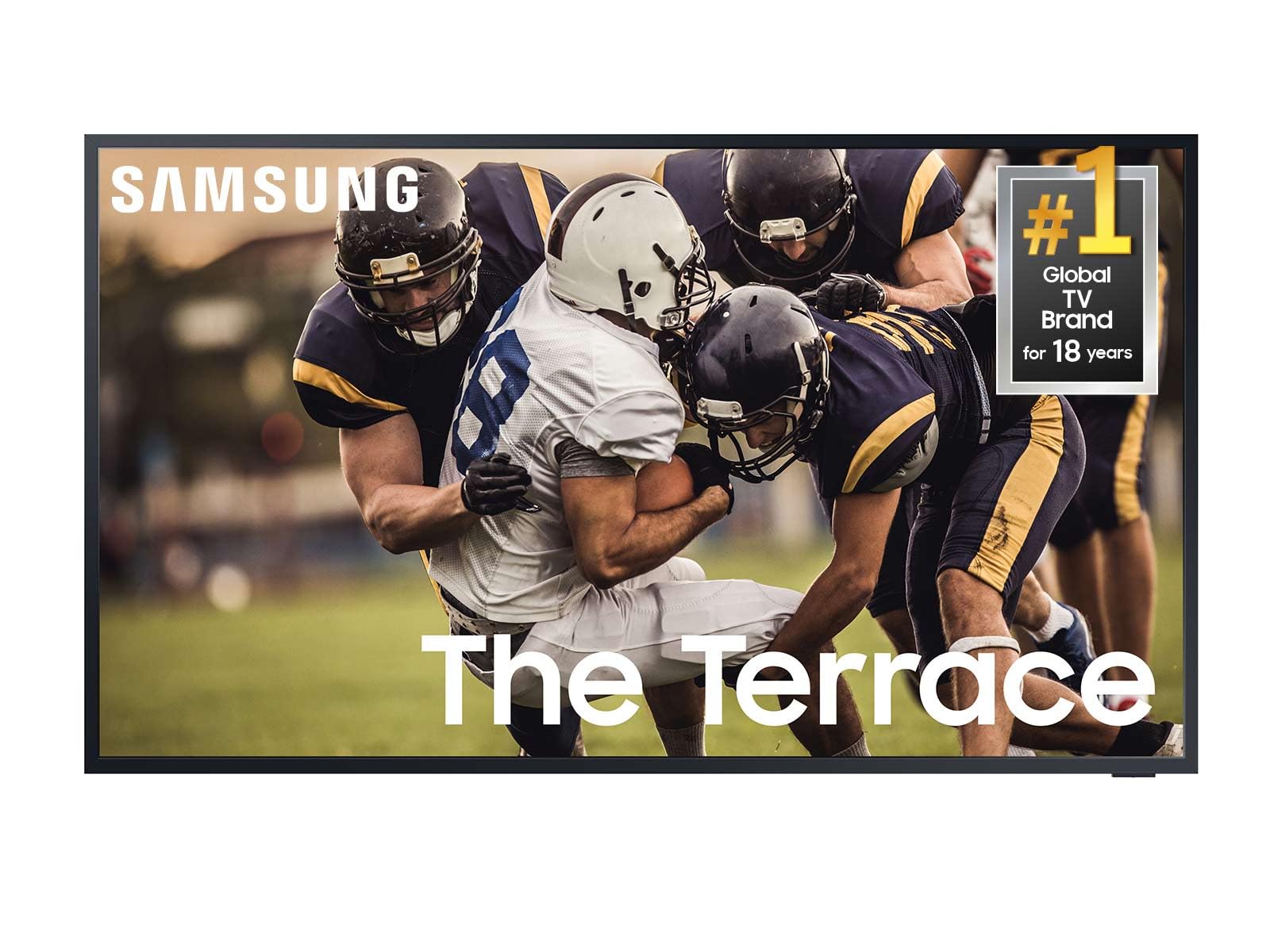 SAMSUNG 75-inch Class QLED 4K The Terrace Partial Sun Outdoor, Direct Full Array 16x, Quantum HDR 32x, Weatherproof, Wide Viewing Angle Smart TV w/ Alexa Built-in (QN75LST7TAFXZA, Latest Model)