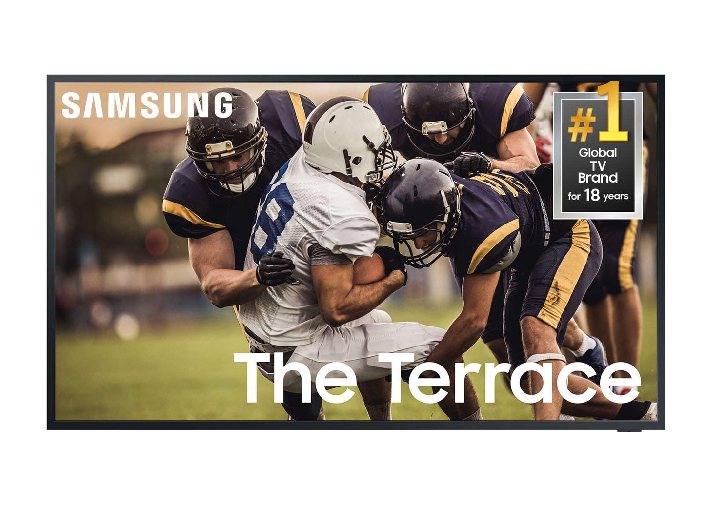 SAMSUNG 75-inch Class QLED 4K The Terrace Partial Sun Outdoor, Direct Full Array 16x, Quantum HDR 32x, Weatherproof, Wide Viewing Angle Smart TV w/ Alexa Built-in (QN75LST7TAFXZA, Latest Model)