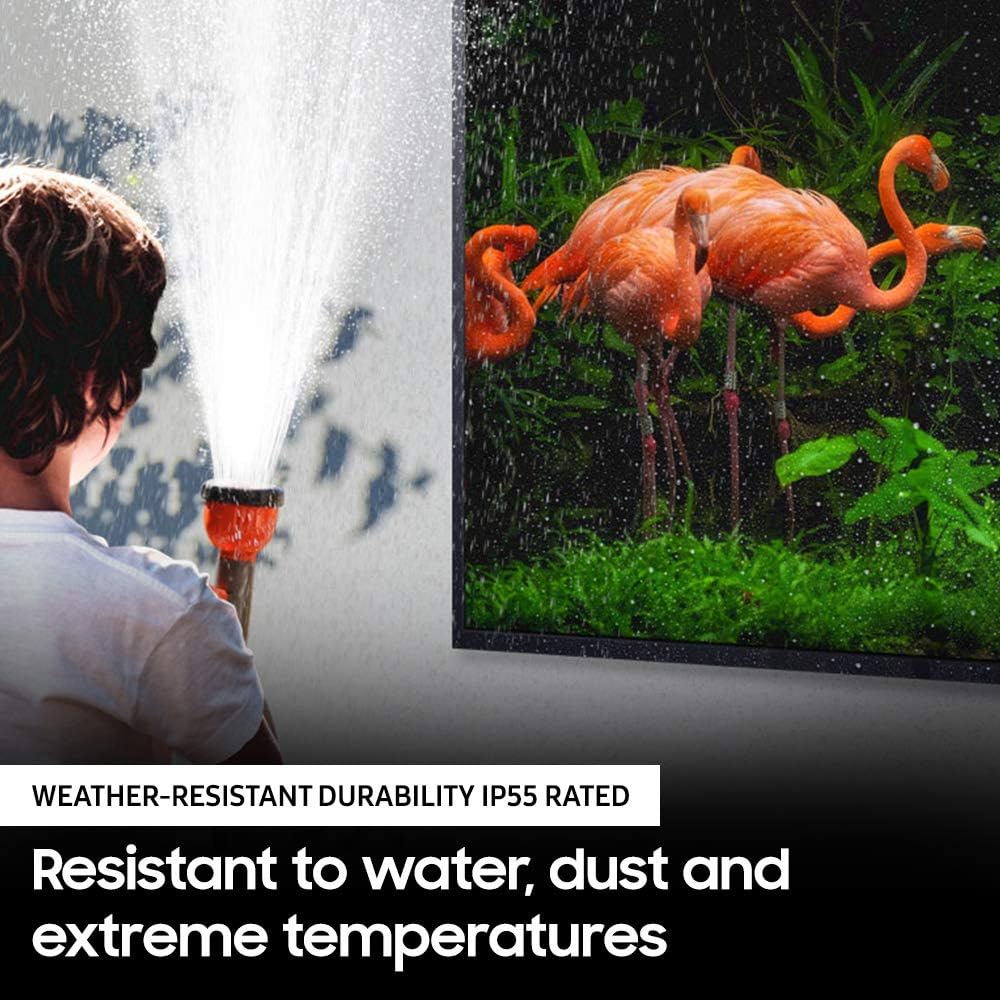 SAMSUNG 75-inch Class QLED 4K The Terrace Partial Sun Outdoor, Direct Full Array 16x, Quantum HDR 32x, Weatherproof, Wide Viewing Angle Smart TV w/ Alexa Built-in (QN75LST7TAFXZA, Latest Model)