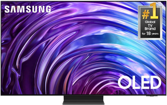 Samsung 77-Inch Class OLED 4K S95D Series HDR Pro Smart TV w/Dolby Atmos, Object Tracking Sound+, Motion Xcelerator, Real Depth Enhancer, 4K AI Upscaling, Alexa Built-in (QN77S95D, 2024 Model)