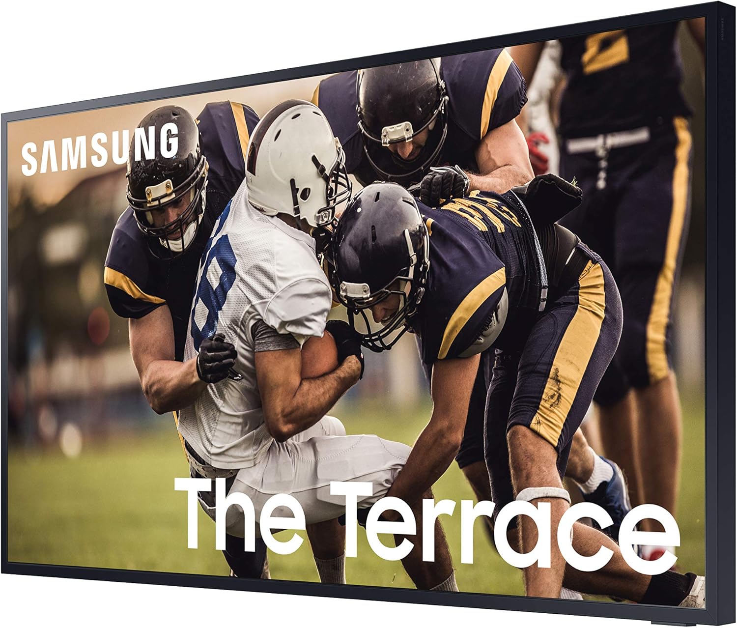 SAMSUNG 75-inch Class QLED 4K The Terrace Partial Sun Outdoor, Direct Full Array 16x, Quantum HDR 32x, Weatherproof, Wide Viewing Angle Smart TV w/ Alexa Built-in (QN75LST7TAFXZA, Latest Model)