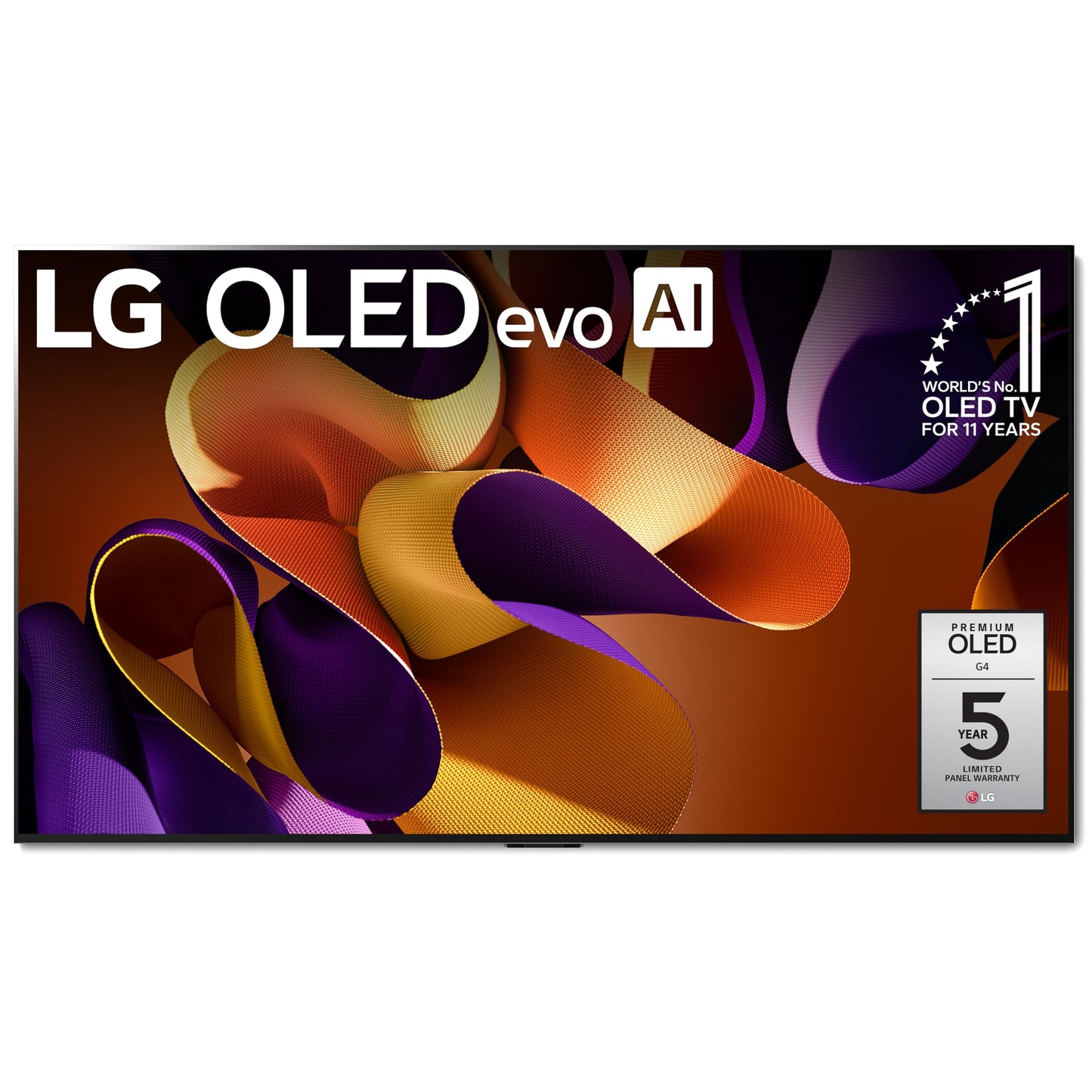 LG 77-Inch Class OLED evo G4 Series Smart TV 4K Processor Flat Screen with Magic Remote AI-Powered with Alexa Built-in (OLED77G4WUA, 2024)