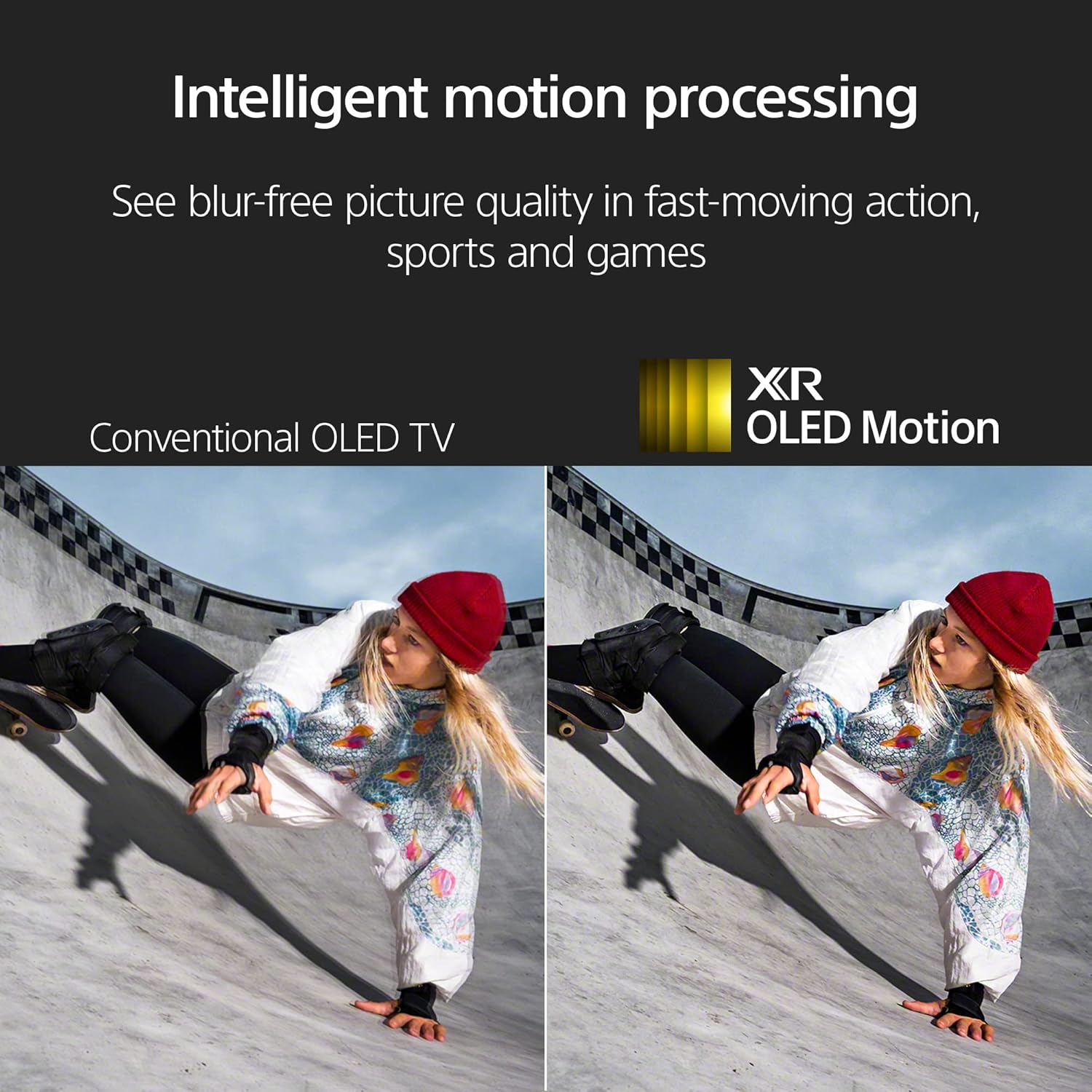 Sony QD-OLED 65 inch BRAVIA XR A95L Series 4K Ultra HD TV: Smart Google TV with Dolby Vision HDR and Exclusive Gaming Features for The PlayStation® 5 XR65A95L- Latest Model,Black