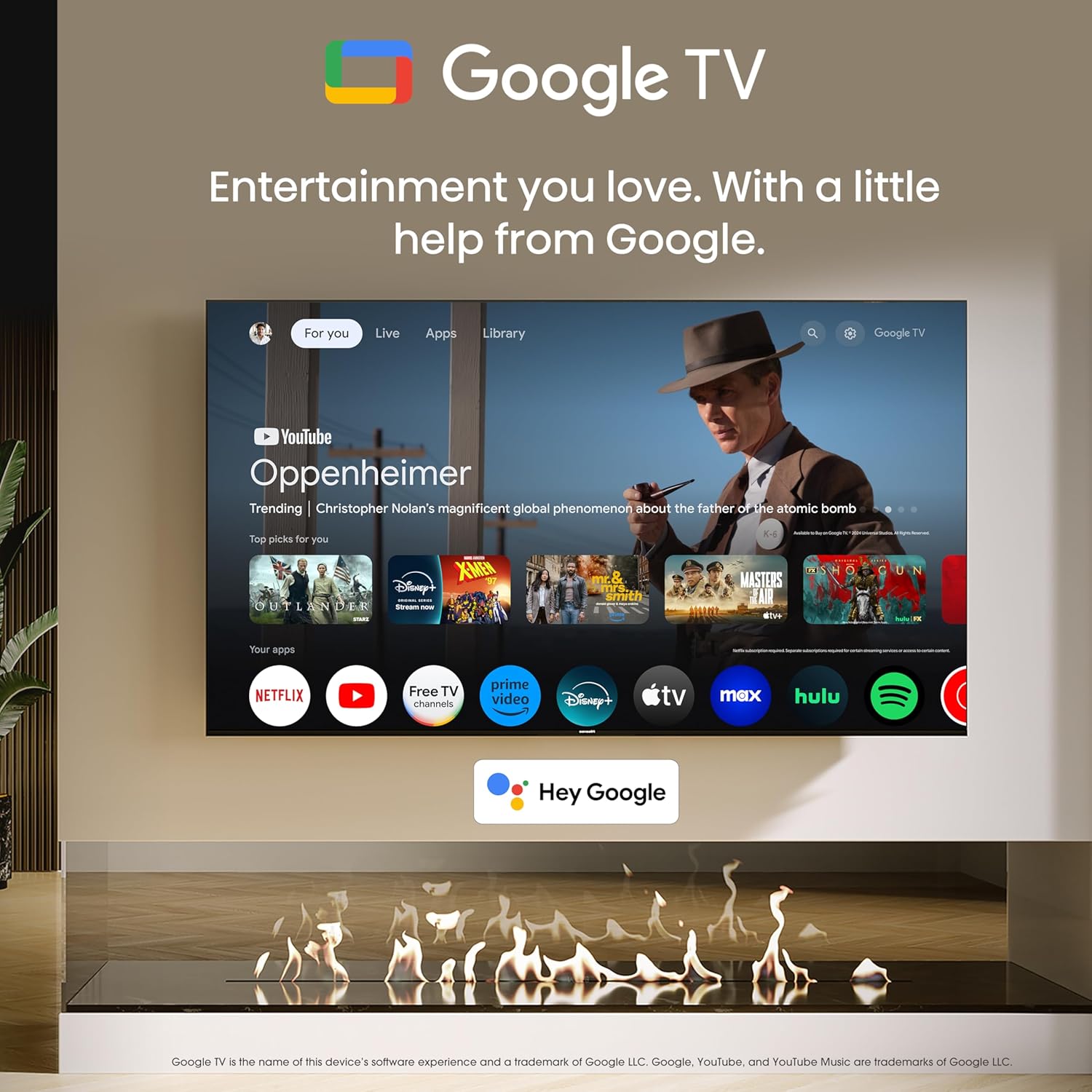 Hisense 85-Inch Class QLED 4K S7N CanvasTV Series Dolby Vision HDR Google Smart TV (85S7N, 2025 Model) - 144Hz, Art Mode, Anti-Glare Panel, Hi-Matte Display, UltraSlim Wall Mount & Frame Included