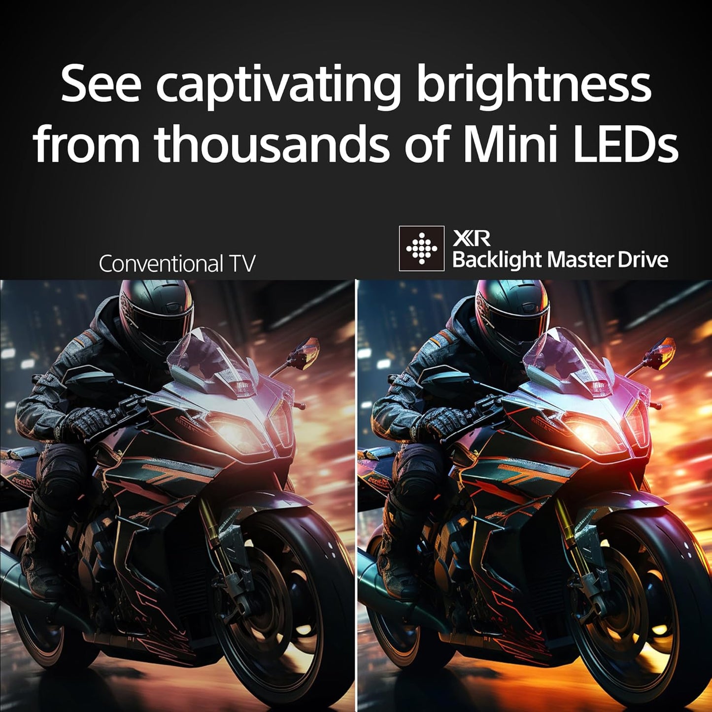 Sony BRAVIA 5 85 Inch TV, Mini LED, 4K Smart Google TV, XR Processor with AI Technology,120hz Television with Dolby Vision/Atmos, Exclusive Features for PlayStation®5, K-85XR50, 2025 Model