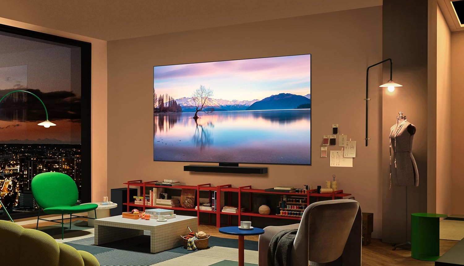 LG 77-Inch Class OLED evo AI 4K C5 Series Smart TV w/Dolby Atmos, Dolby Vision, HDR10, AI Super Upscaling 4K, Filmmaker Mode, Wow Orchestra, Alexa Built-in (OLED77C5PUA, 2025)