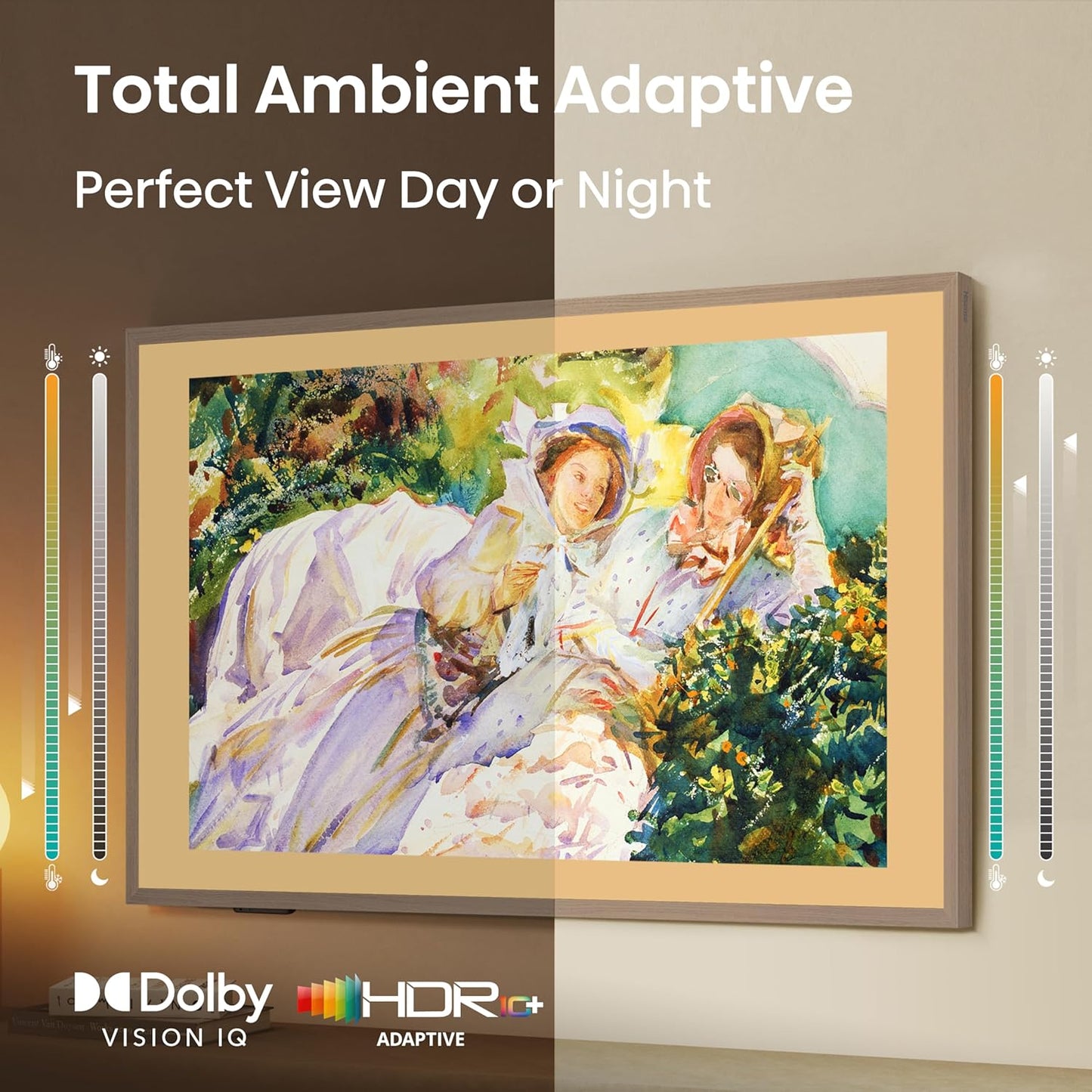 Hisense 85-Inch Class QLED 4K S7N CanvasTV Series Dolby Vision HDR Google Smart TV (85S7N, 2025 Model) - 144Hz, Art Mode, Anti-Glare Panel, Hi-Matte Display, UltraSlim Wall Mount & Frame Included