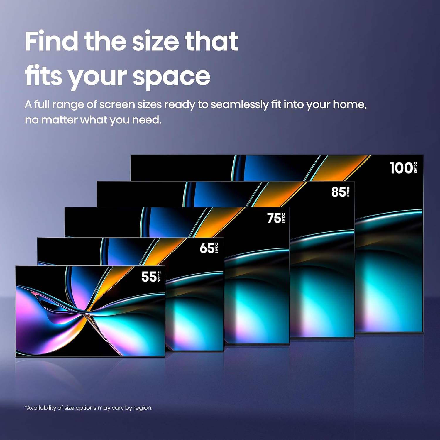 Hisense 100" Class U7 Mini-LED ULED 4K UHD Google Smart TV (100U75QG, 2025 Model) - QLED, Native 165Hz, VRR 288, Up to 3000 Nits, HDR10+, Dolby Vision IQ · Atmos, IMAX Enhanced, 2.1.2 Ch Surround