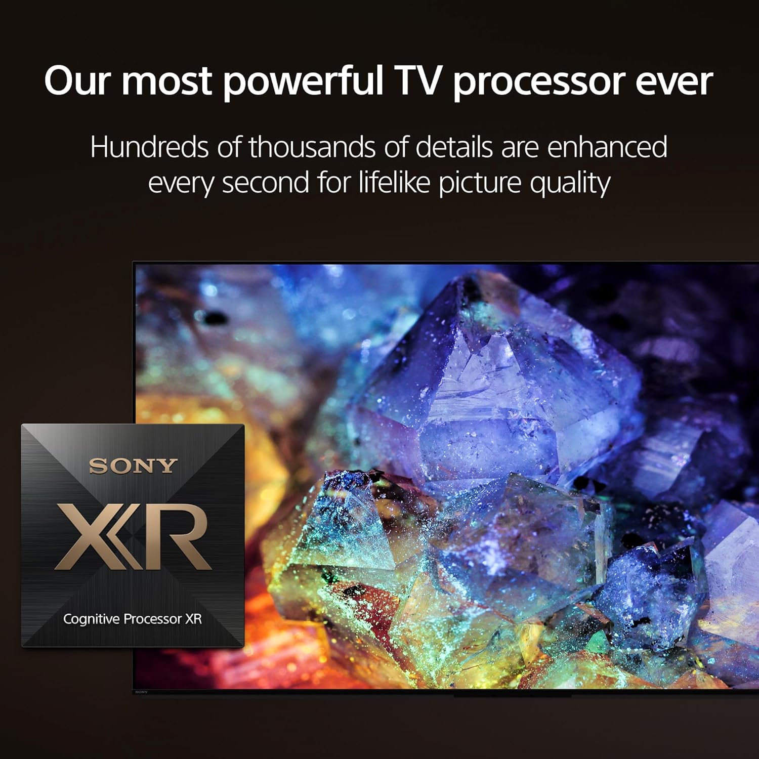 Sony QD-OLED 65 inch BRAVIA XR A95L Series 4K Ultra HD TV: Smart Google TV with Dolby Vision HDR and Exclusive Gaming Features for The PlayStation® 5 XR65A95L- Latest Model,Black