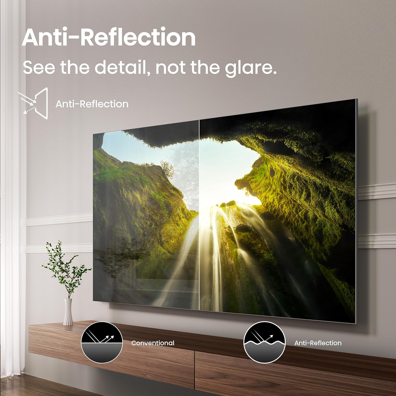 Hisense 100" Class U7 Mini-LED ULED 4K UHD Google Smart TV (100U75QG, 2025 Model) - QLED, Native 165Hz, VRR 288, Up to 3000 Nits, HDR10+, Dolby Vision IQ · Atmos, IMAX Enhanced, 2.1.2 Ch Surround