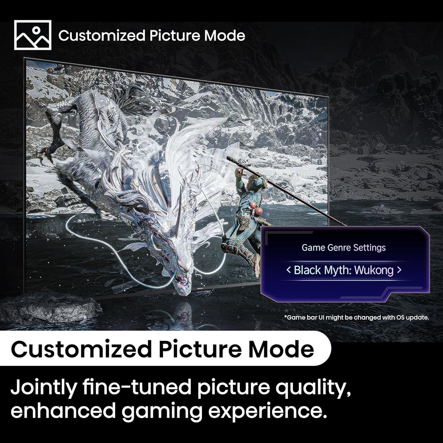 Hisense 100-Inch Class QD7 Series QLED 4K UHD Google Smart TV (100QD7N, 2024 Model) - QLED, Native 144Hz, Motion Rate 240, Direct Full Array, Game Mode Pro, Alexa Compatibility